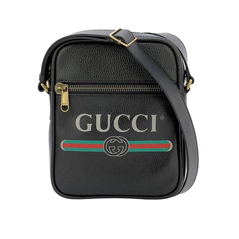 borsello nero gucci|borsello gucci maschio.